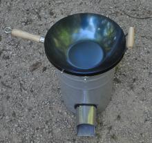 wocket stove with wok